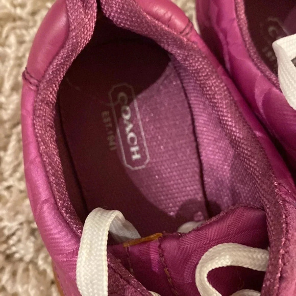 Coach sneakers size 6 - Picture 2 of 6